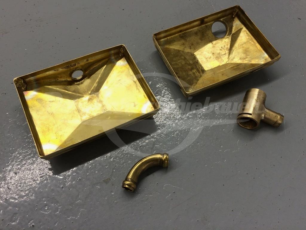 Heizung Wärmetauscher rechts, Rep. Satz Gehäusedeckel 190SL