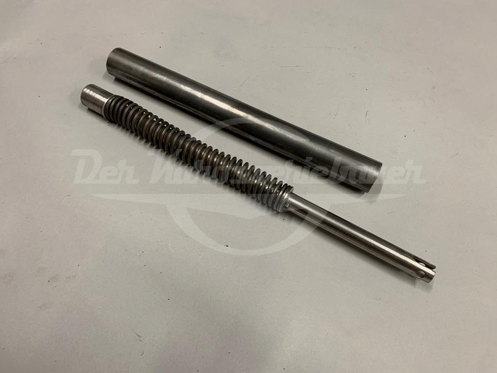 Feder mit Führungsrohr Verdeck W111, W112 Feder mit Führungsrohr Verdeck W111, W112